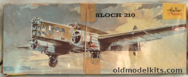 Heller 1/72 Bloch 210, L 545 plastic model kit